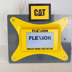 Hard To Find CAT Flexion Motion Activated Store Display Sign ~ Comes in Good Working Condition