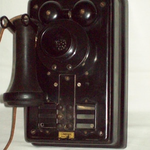 Graybar Western Electric Antique 6-Station Intercom Phone ~ Does Display Well !