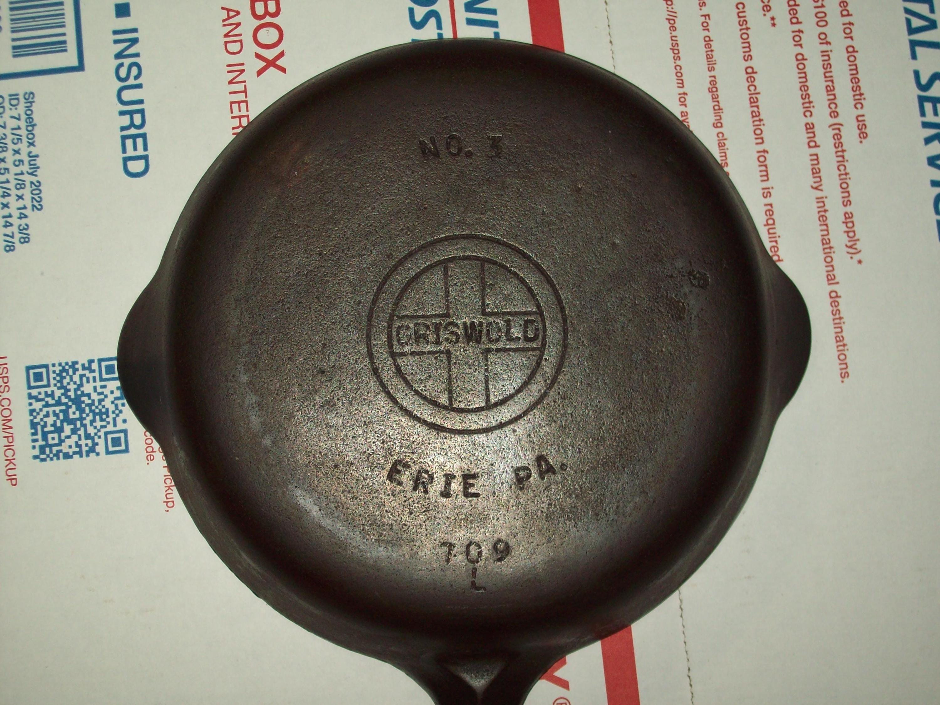 Griswold 709 Skillet - Etsy Griswold 709 Skillet - Etsy