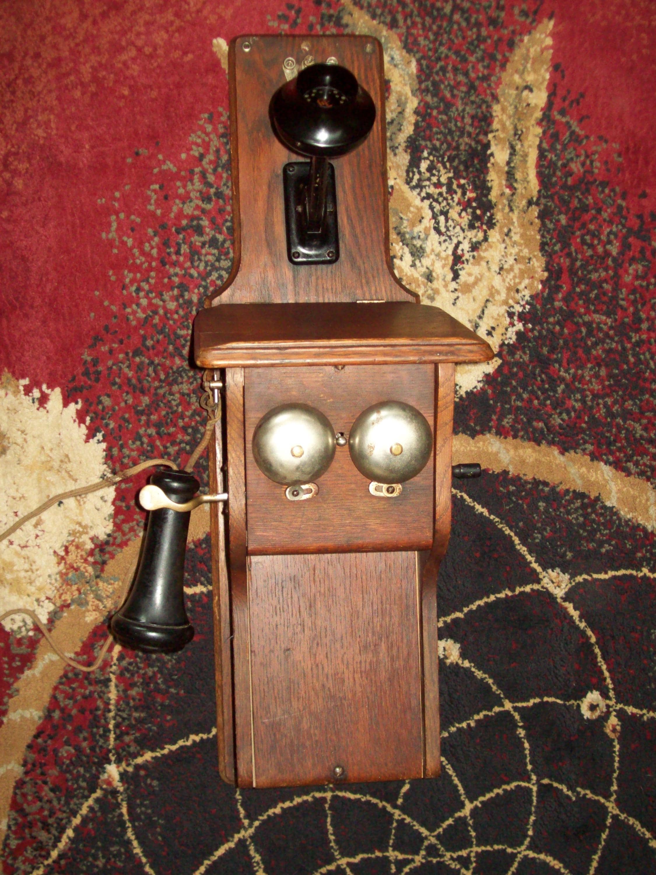 Antique Telephone Wall Box - Etsy