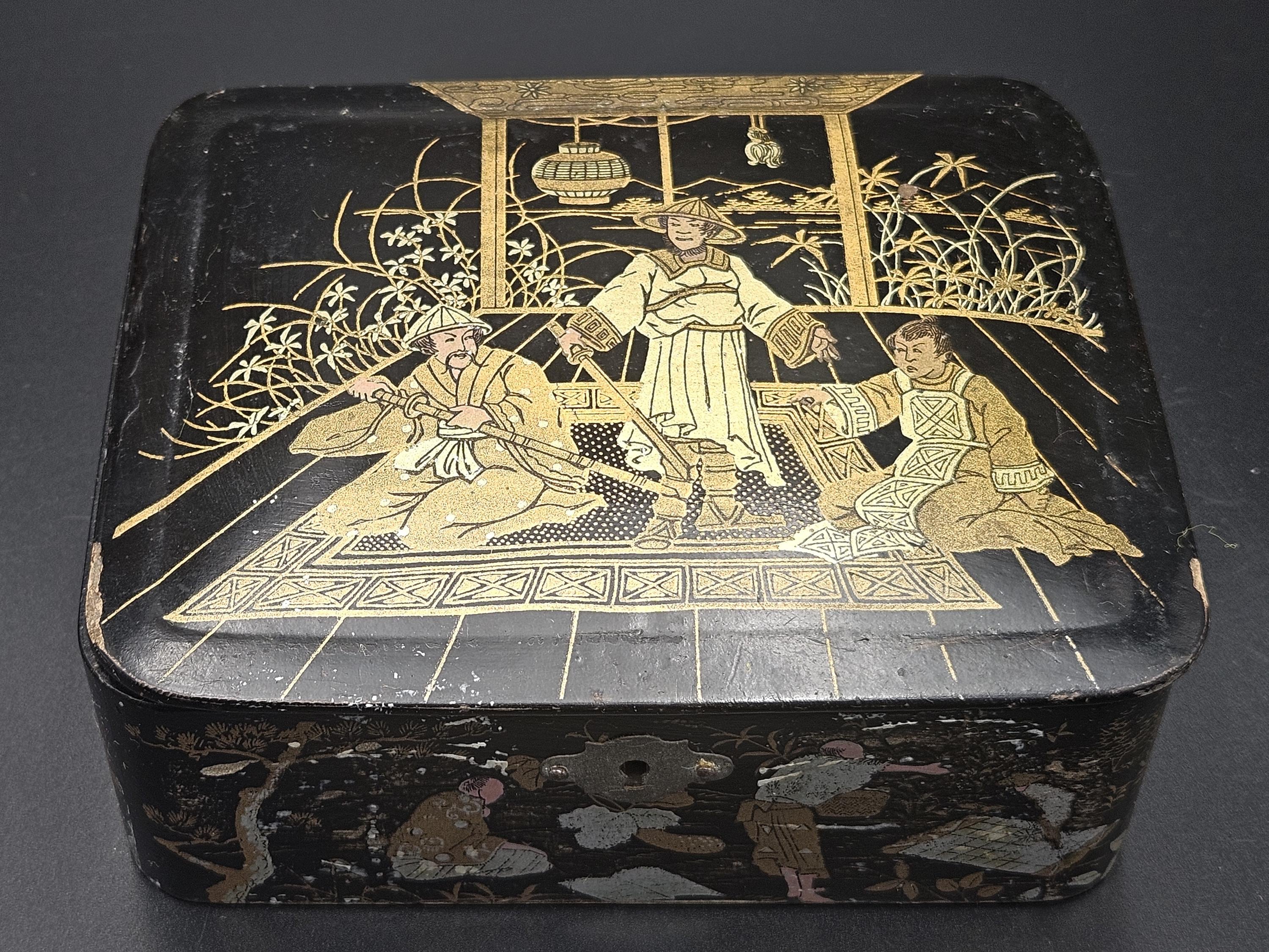 Japanese lacquer box - Etsy 日本
