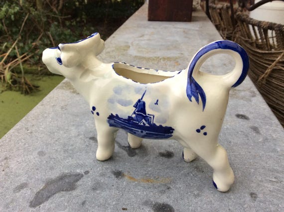 オランダ風車デザイン陶器まな板 デルフト陶器 ヴィンテージ デルフト