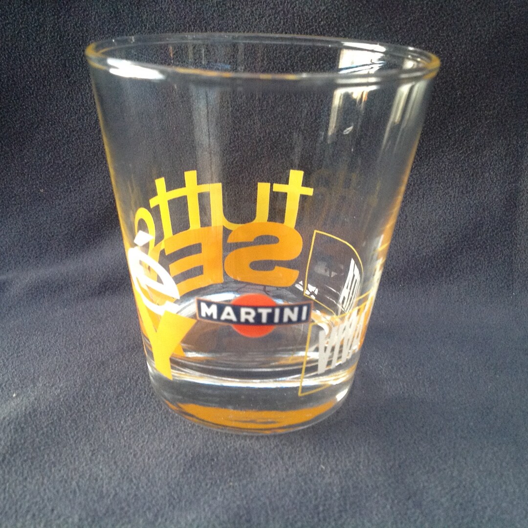 Seau à Glaçons En Verre Martini – Viva La Vita – Vintage – Petit éclat