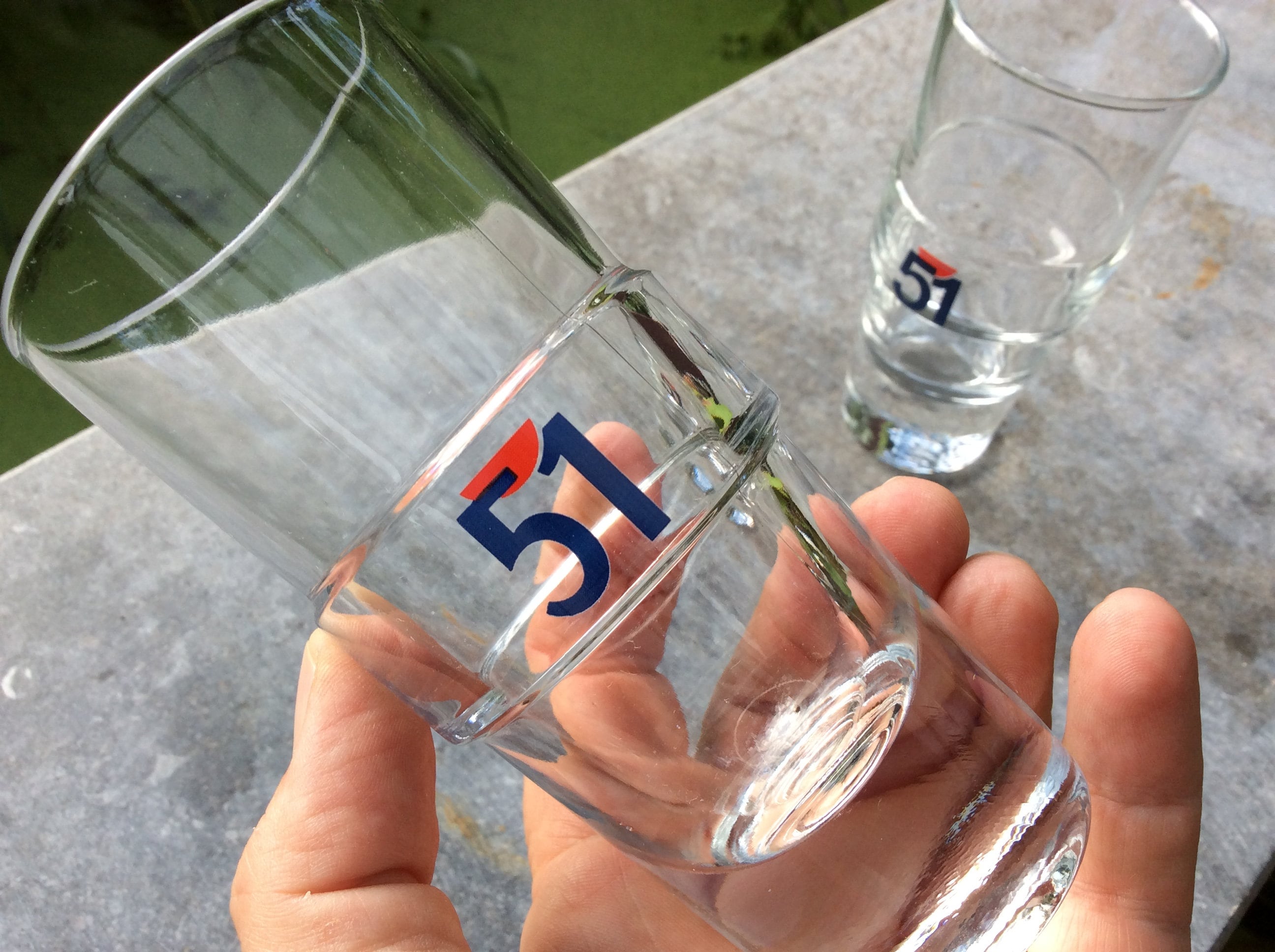 Pastis 51 glass -  France