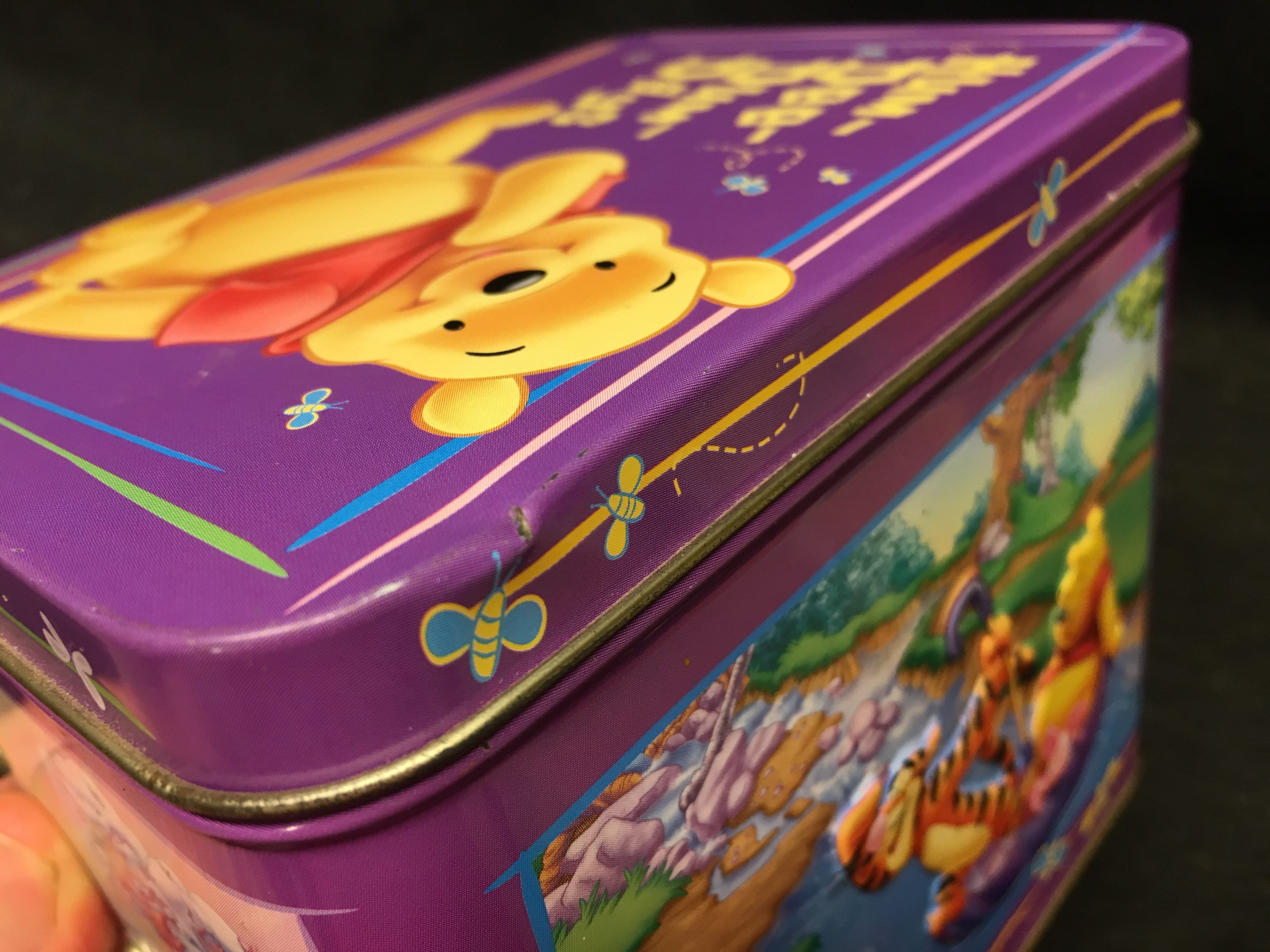 ヴィンテージ くまのプーさん ディズニー オルゴール缶（オリジナル