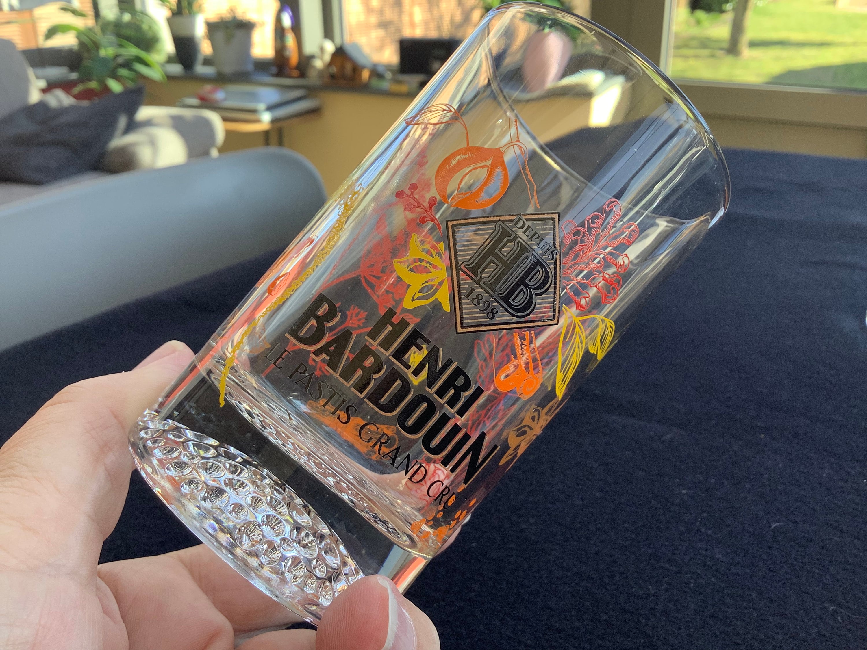 Henri Bardouin Pastis 45% - Gift Set with 2 Glasses - Henri Bardouin
