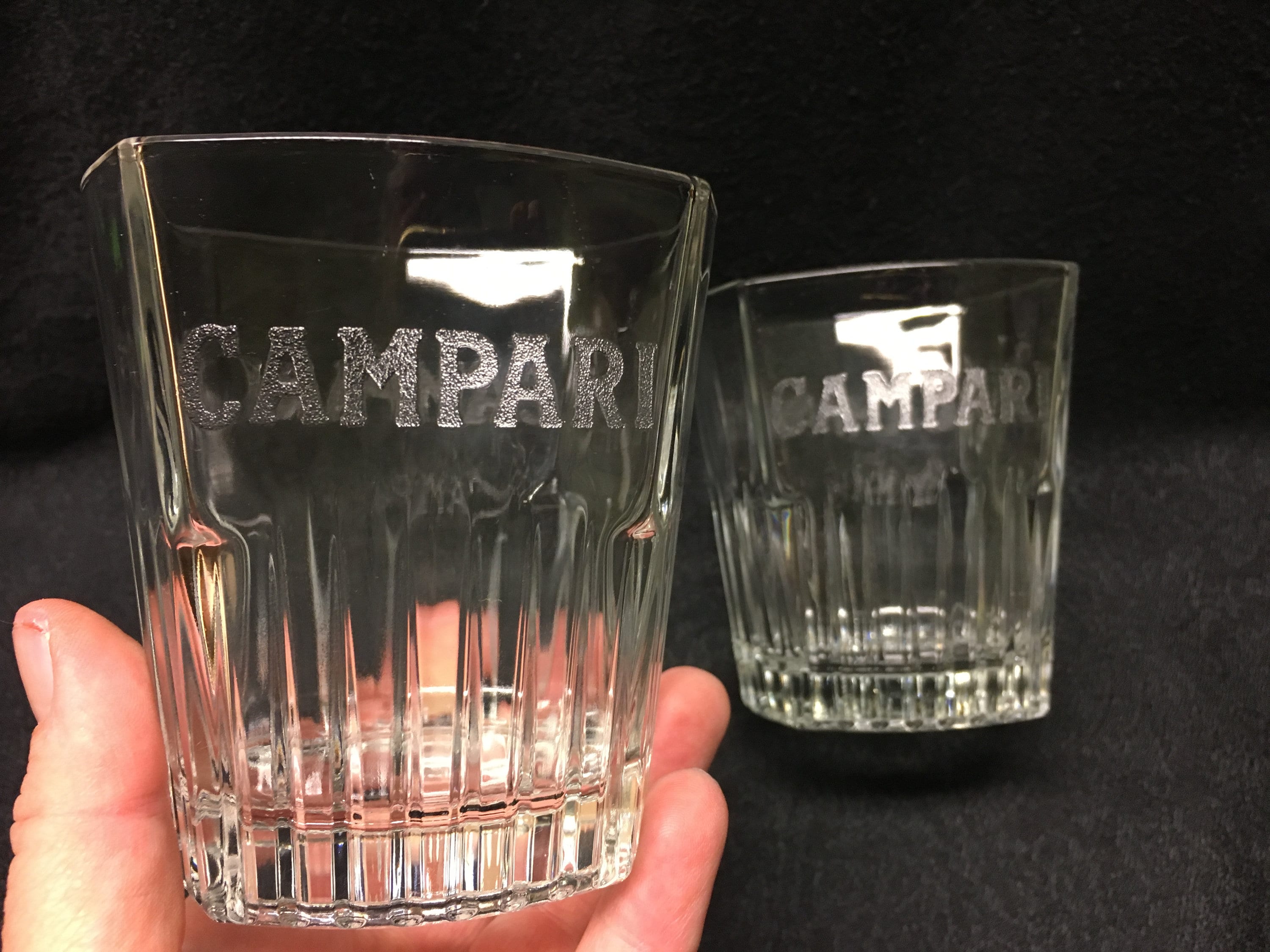 Campari Glasses Etsy UK
