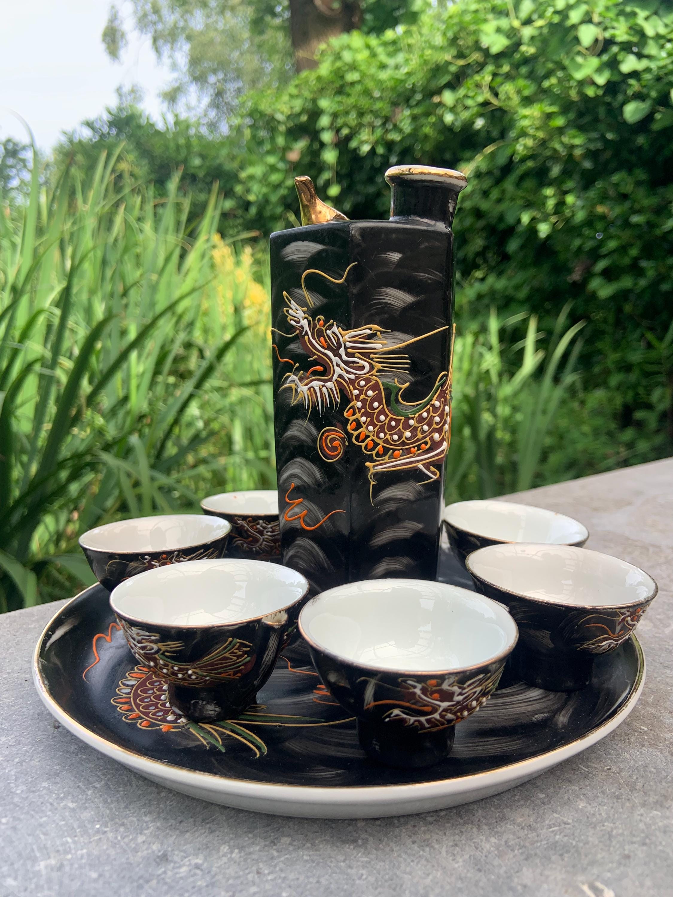 Sake Set Whistling Bird - Etsy