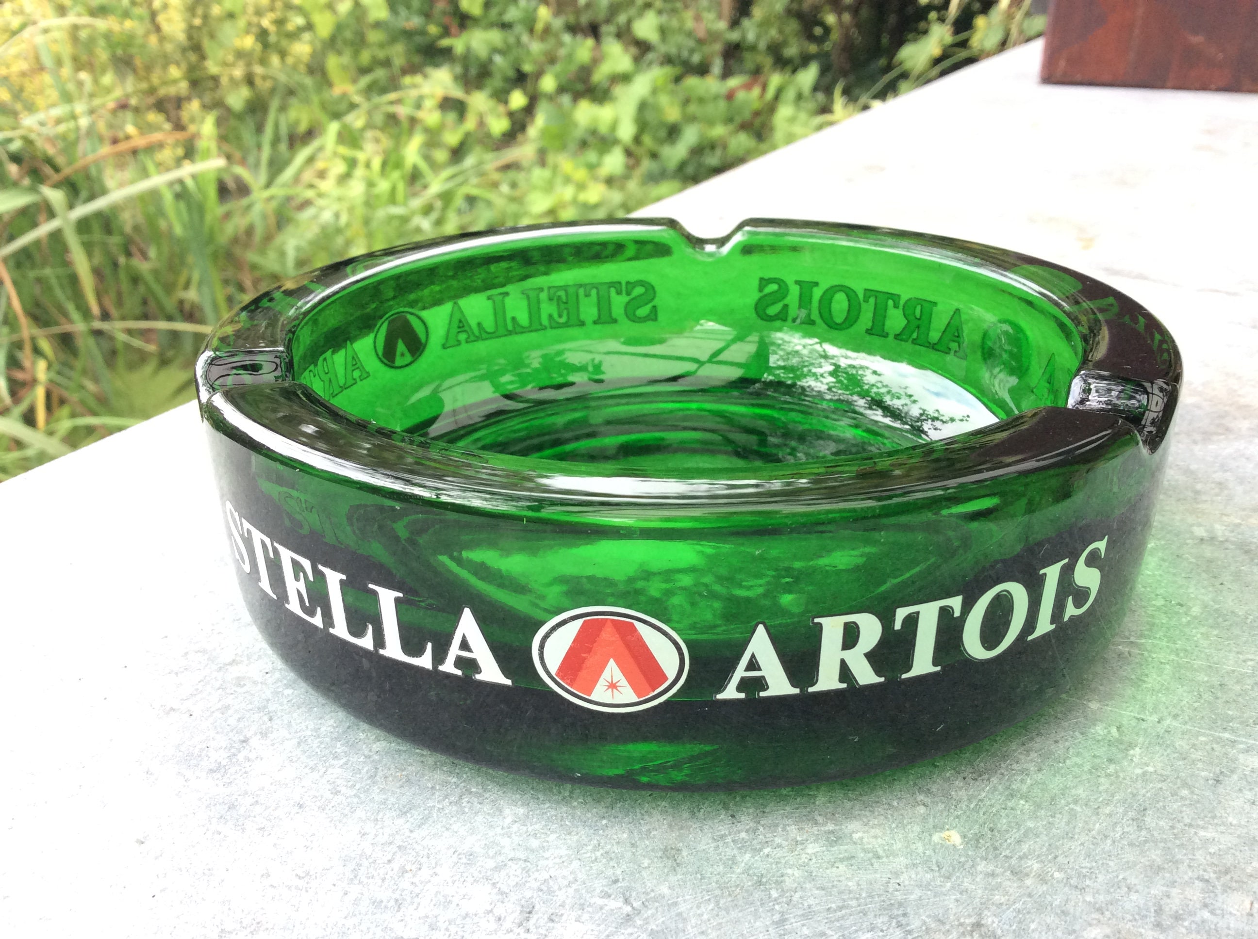 Vintage Collector's Ashtray From the Stella Artois Brewery, Leuven