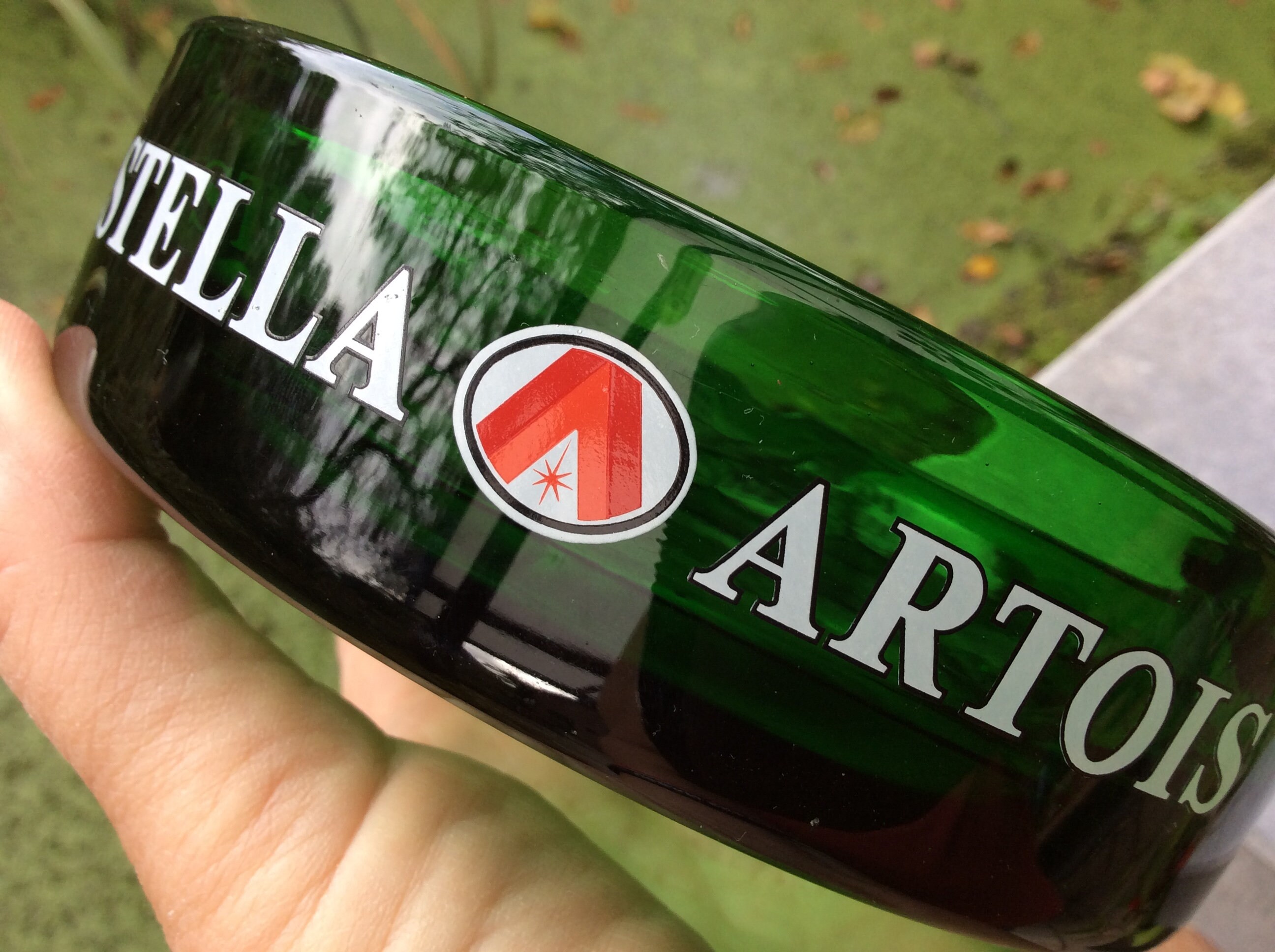Vintage Collector's Ashtray From the Stella Artois Brewery, Leuven