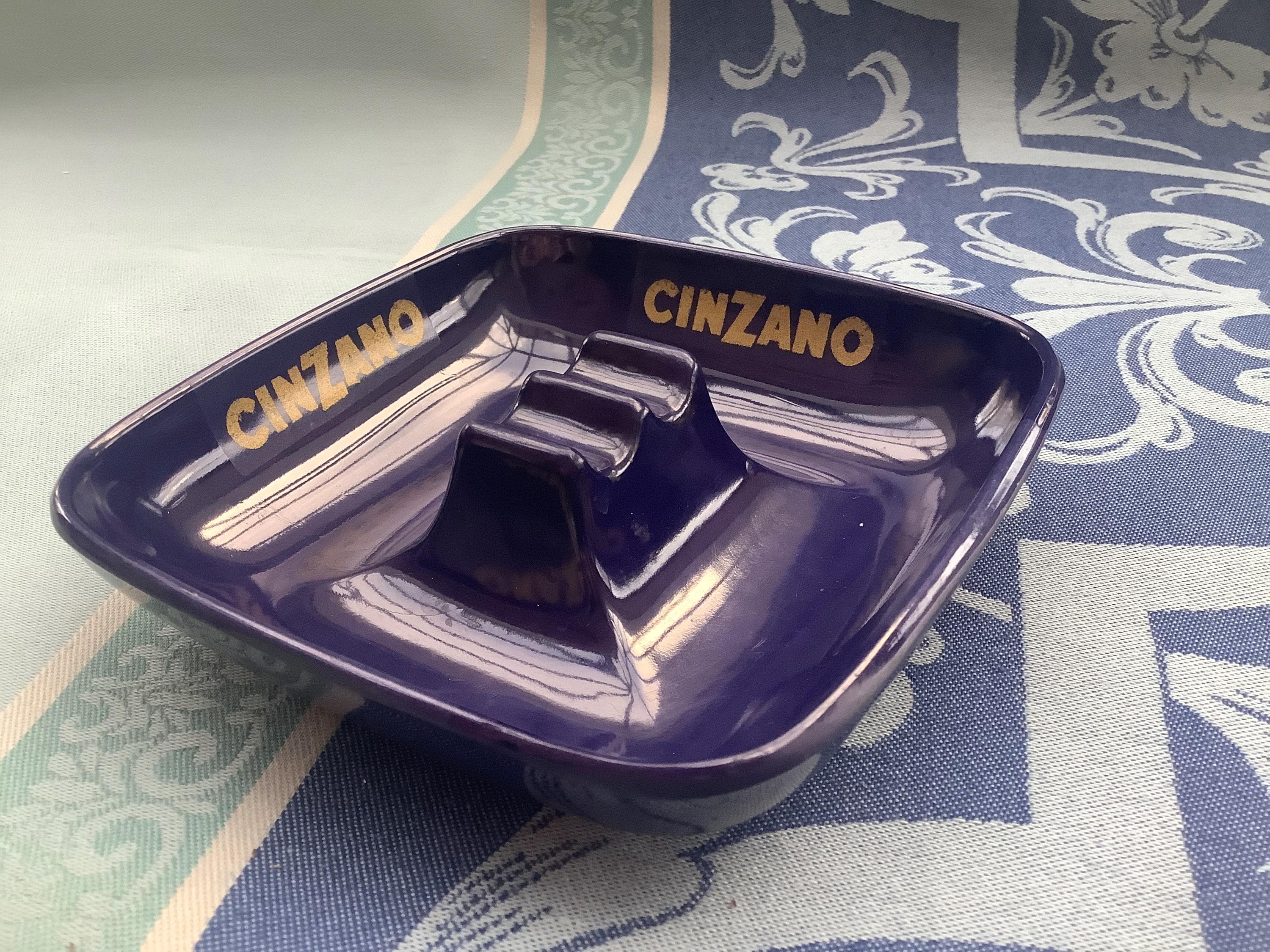 希少品　CINZANO レトロ　灰皿　チンザノ　ヴィンテージ　イタリア製 Cinzano ashtray - Etsy 日本