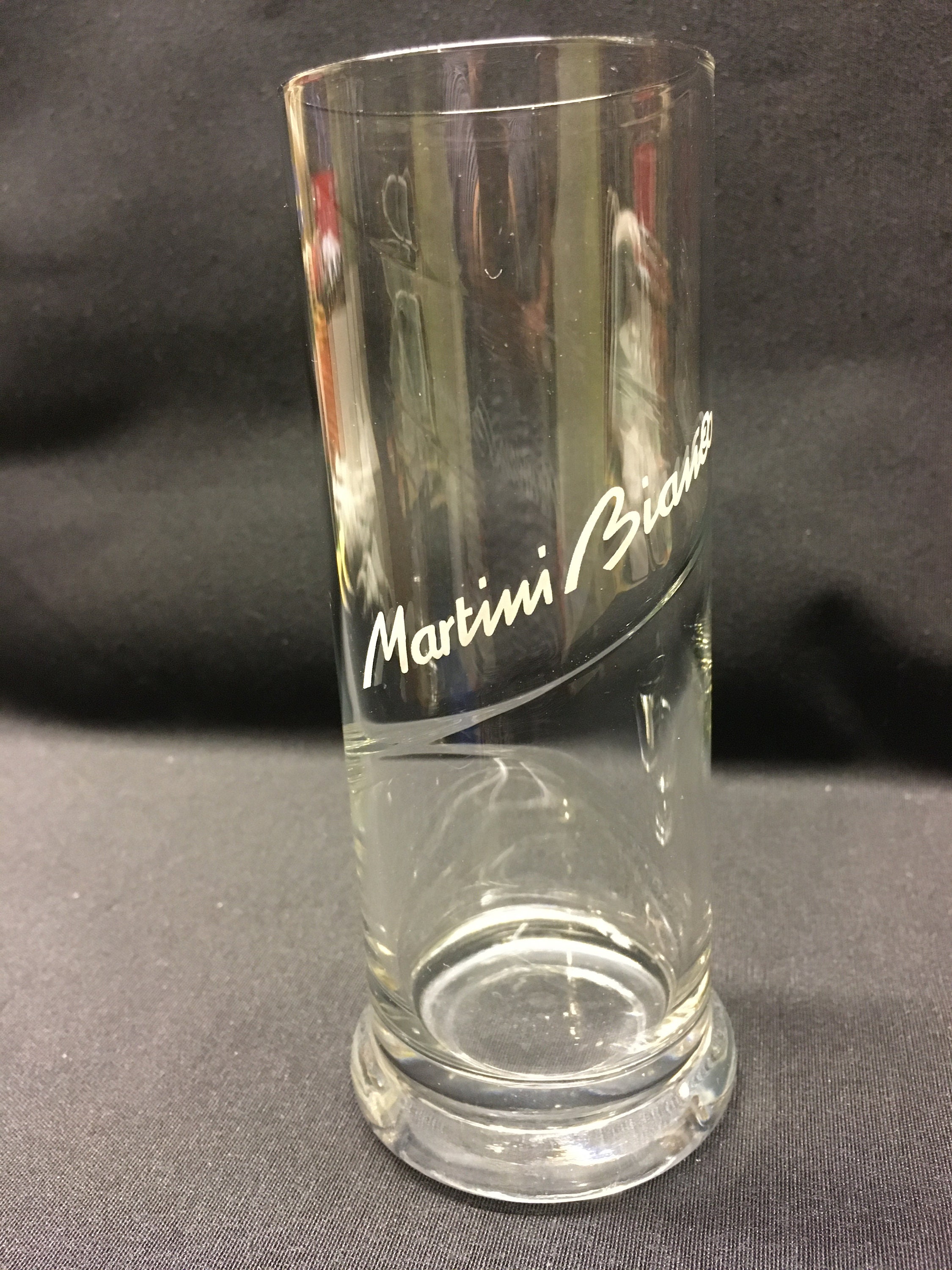 2 verres Martini Bianco vintage longdrink publicité Martini Etsy