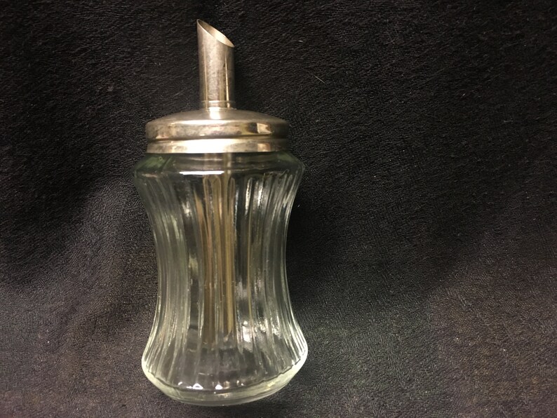 A vintage retro sugar dispenser/shaker and honey or creamer Etsy