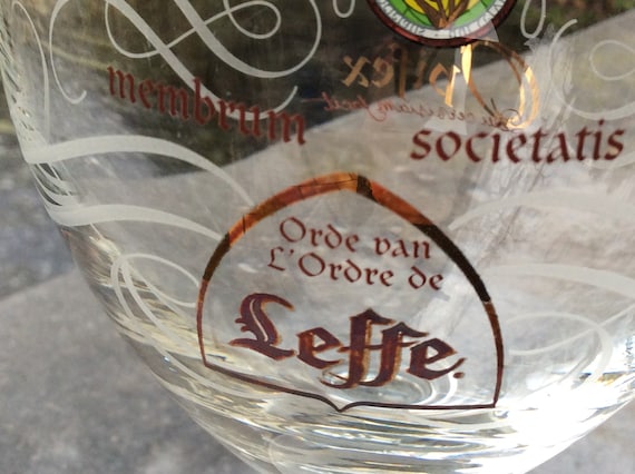 Set Da 6 Bicchieri Da Birra Leffe Da 0,25L Con Sottobicchieri - Vetro Premium Per Collezione E Uso Quotidiano - Foto 7