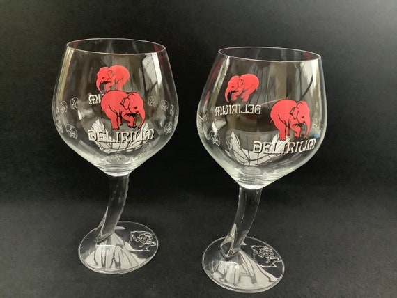 2 Verres à Bière Delirium – Format 33cl/50cl, Verres Iconiques Pour Déguster La Bière Belge - 11