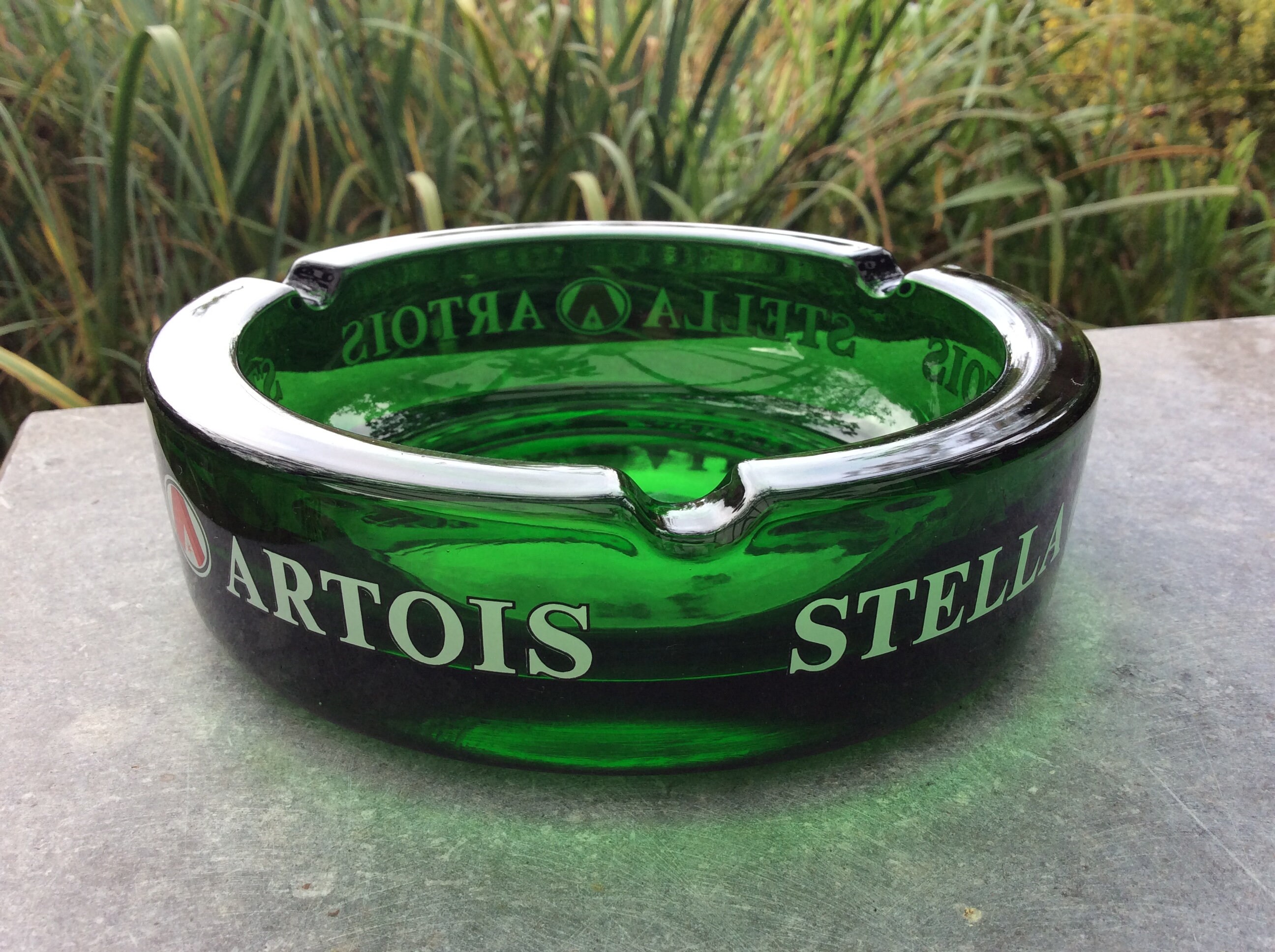 Vintage Collector's Ashtray From the Stella Artois Brewery, Leuven