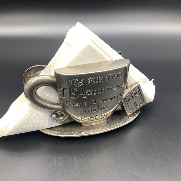 Tasse et soucoupe en inox - Argenté - Home All | H&M FR