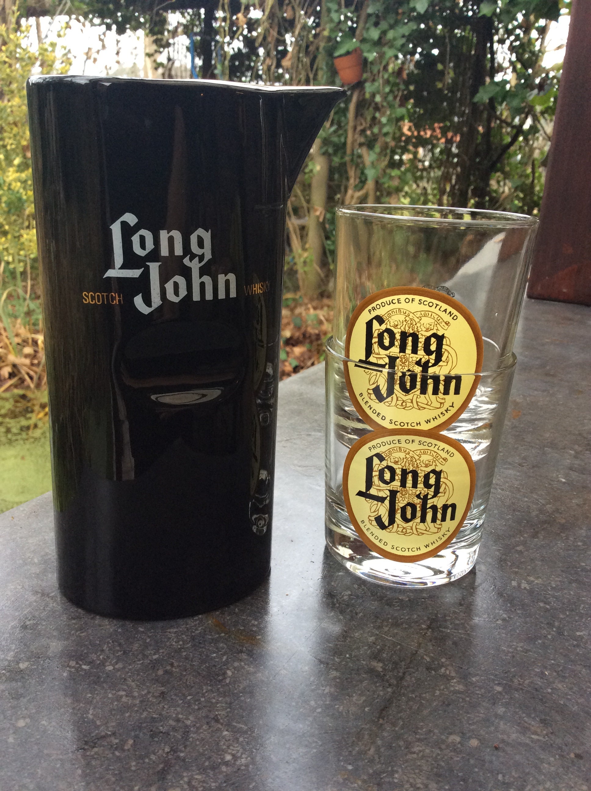 Long John Scotch Whisky」ヴィンテージ・ウォータージャグ Long John