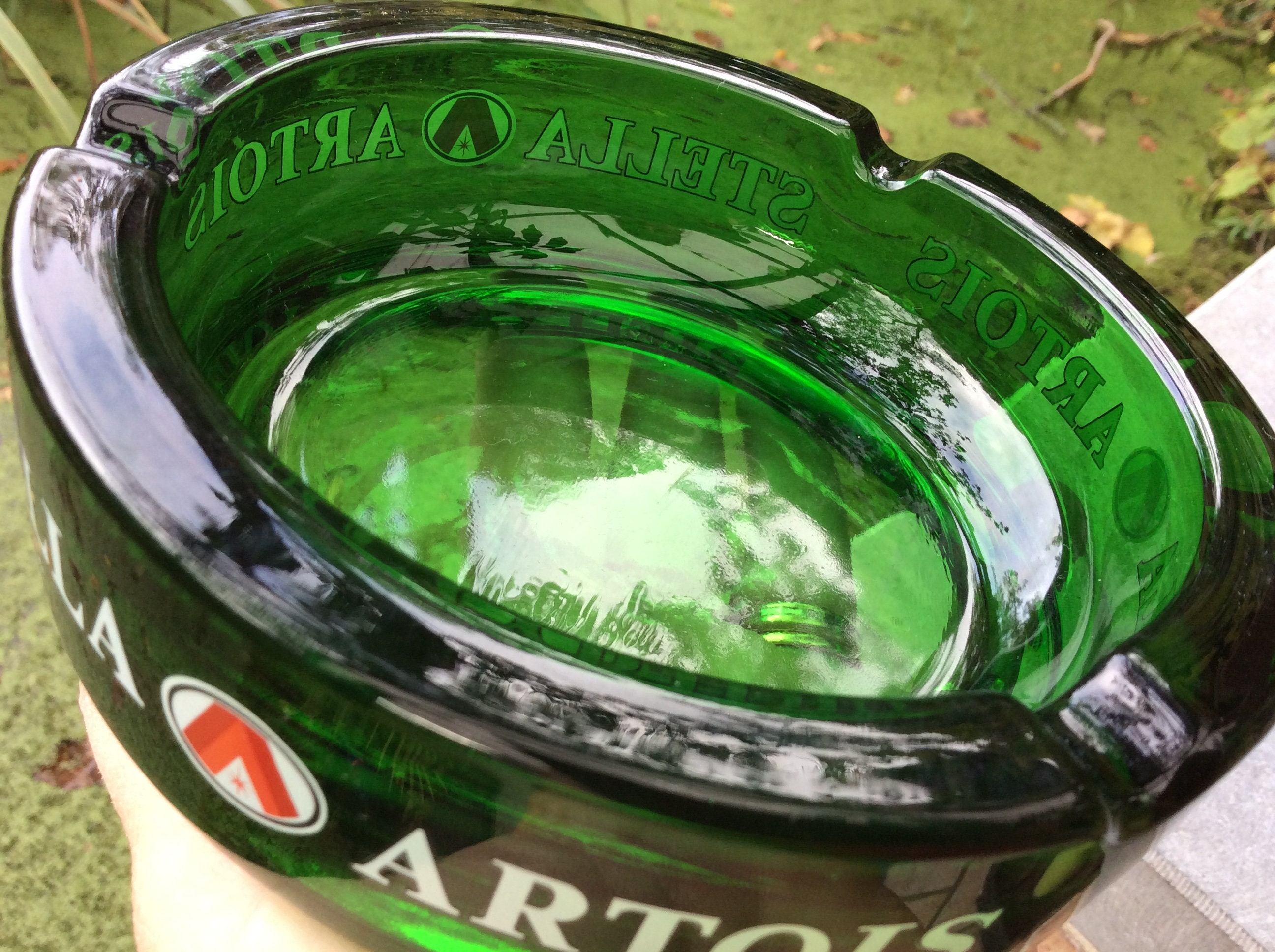 Vintage Collector's Ashtray From the Stella Artois Brewery, Leuven