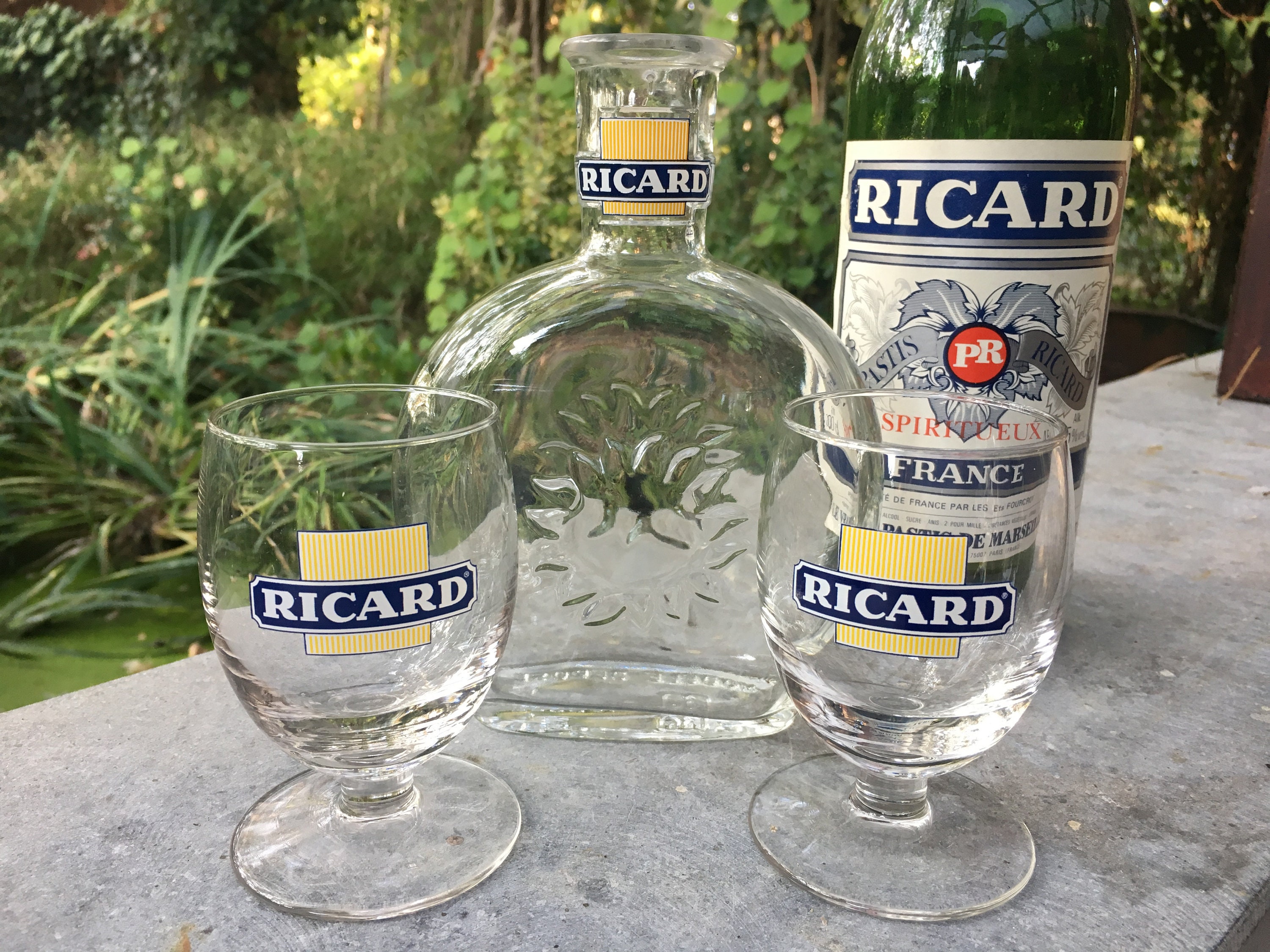 Coffret Pastis Ricard Lehanneur Verres et Carafe - Ricard - 1 bouteille