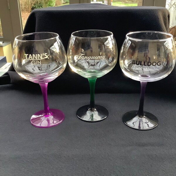 Gin Glasses Etsy UK