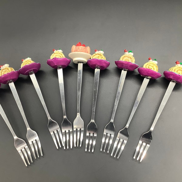 Cake Forks Etsy UK