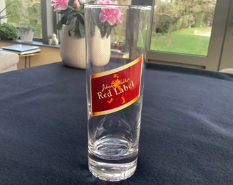 Vintage Johnnie Walker Red Label Long Drink Glass