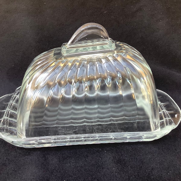 Retro Butter Dish Etsy