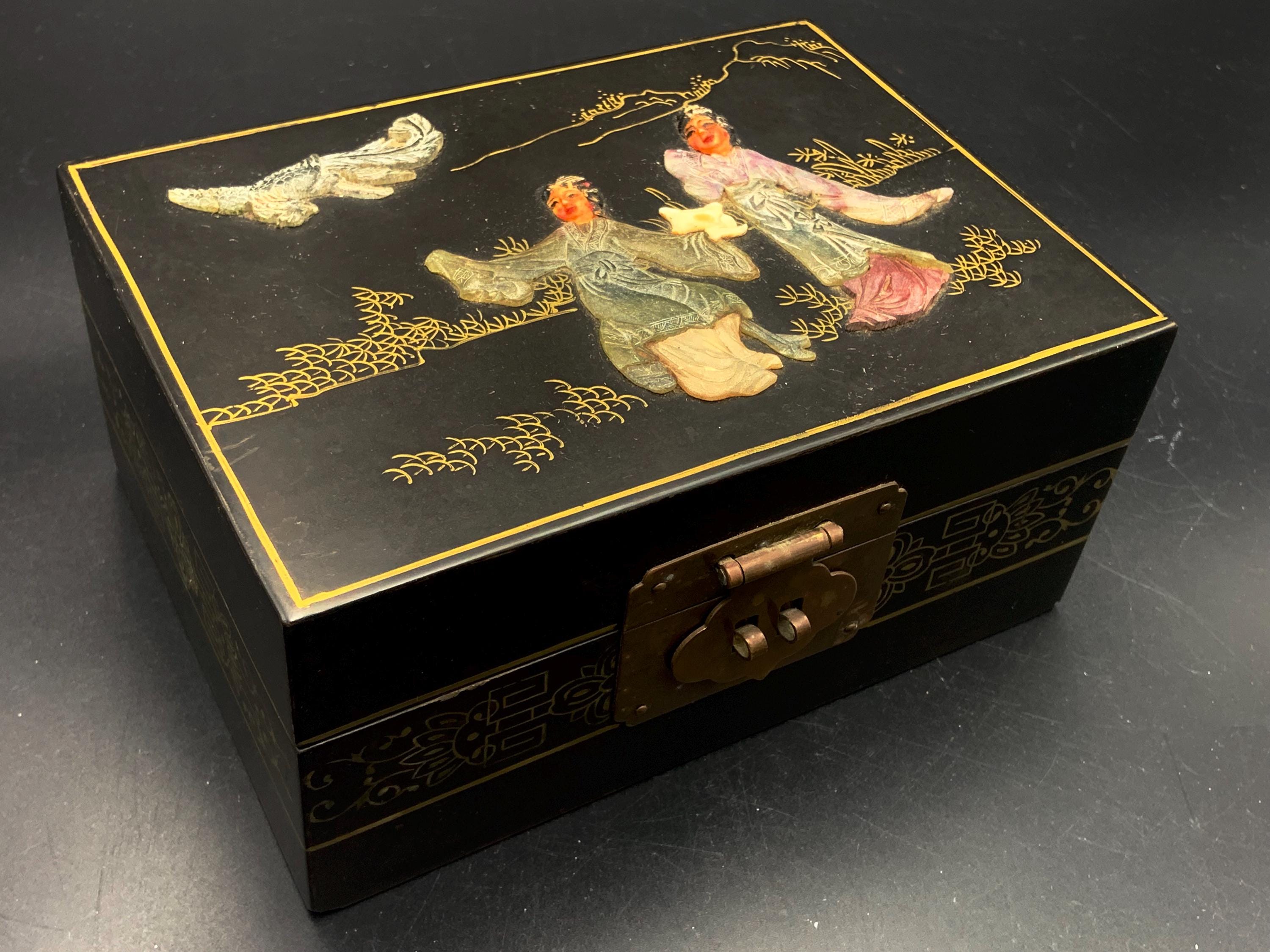 1950 Japanese Jewelry Box - Etsy