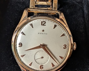 Montre De Poche Ancienne ZENITH - Modèle 18.28.1.A - Mécanique Manuelle - Occasion