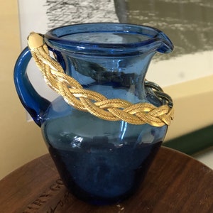 Vintage Goldenes Dreisträngiges Schlangenkette Armband