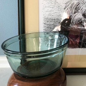 Anchor Hocking Glass Ovenware Green 1 Quart Mixing Bowl