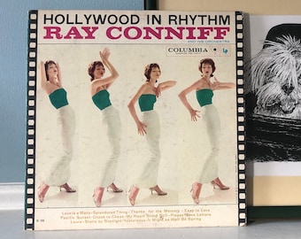 Ray Conniff and His Orchestra Hollywood in Rhythm Columbia 1959 Vintage Vinyl Record Album