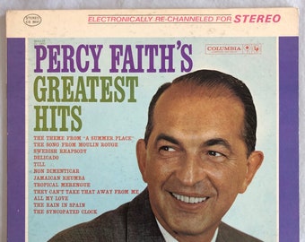 Greatest Hits de Percy Faith, Colombie-Britannique 1960 album disque vinyle vintage