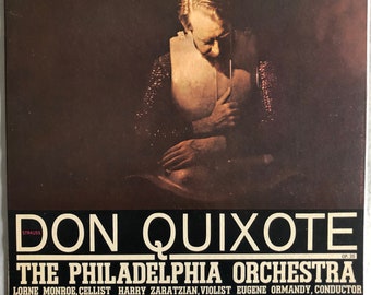 Strauss Don Quixote The Philadelphia Orchestra Eugene Ormandy Columbia Masterworks 1958 Vintage Vinyl Record Album