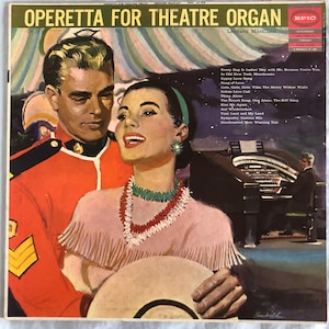 Leonard MacClain Operette für Theater Orgel Epic 1957 Vintage Schallplattenalbum