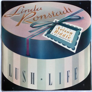 Linda Ronstadt Lush Life Asylum 1984 Vintage Vinyl Record Album