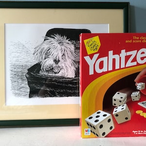 Yahtzee Shake and Score Dice Game in Original Box (c)1998
