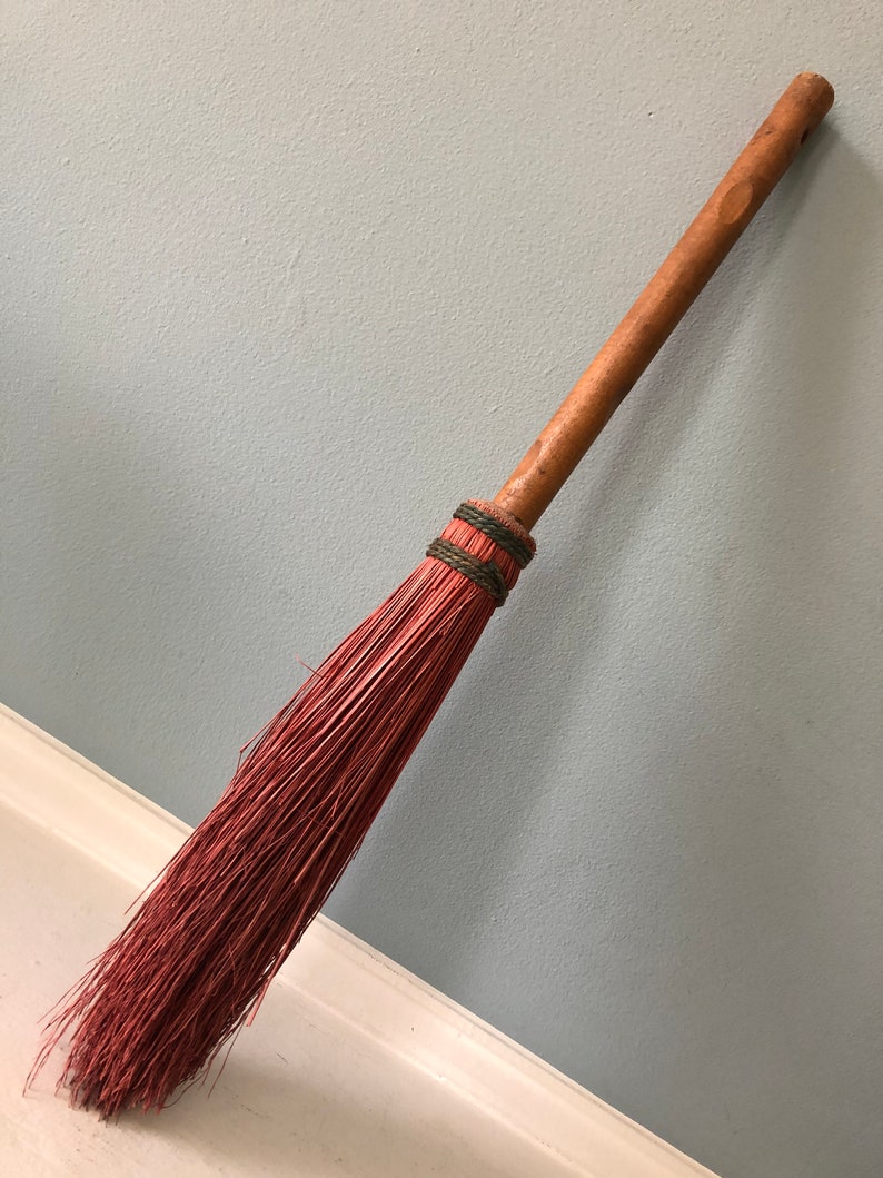 Vintage Hearth Broom Fireplace Whisk Handmade Etsy