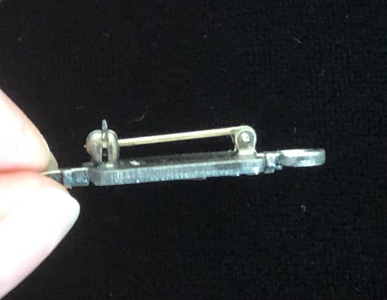 Vintage Sterling Silver Quill and Scroll Creative Writing Pin - Etsy