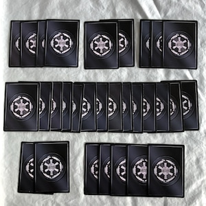 Lot von 44 1995 Star Wars CCG Cards DecIFFER anpassbare Kartenspiel-Premiere