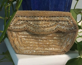 Vintage Beaded Evening Bag