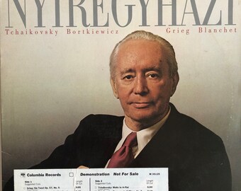 Ervin Nyiregyhazi Tchaikovsky Burkiewicz Grieg Blanchet Columbia Masterworks M35125 1979 Demonstration Copy