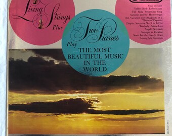 Living Strings Plus Two Pianos RCA Camden 1962 - Etsy