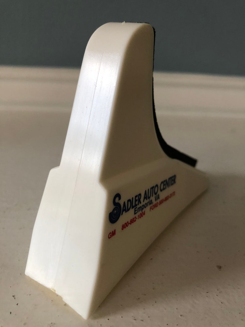 Vintage Promotional Phone-Ease Self Adhesive Telephone Shoulder Rest with Sadler Auto Center Logo Emporia VA image 9