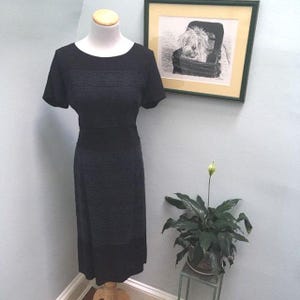 Vintage Kleid Kleine Schwarze 1960er Jahre ILTWU