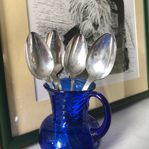 Set of 6 Place/Oval Soup Spoons Oneida Community Service Plate Modjeska 1916