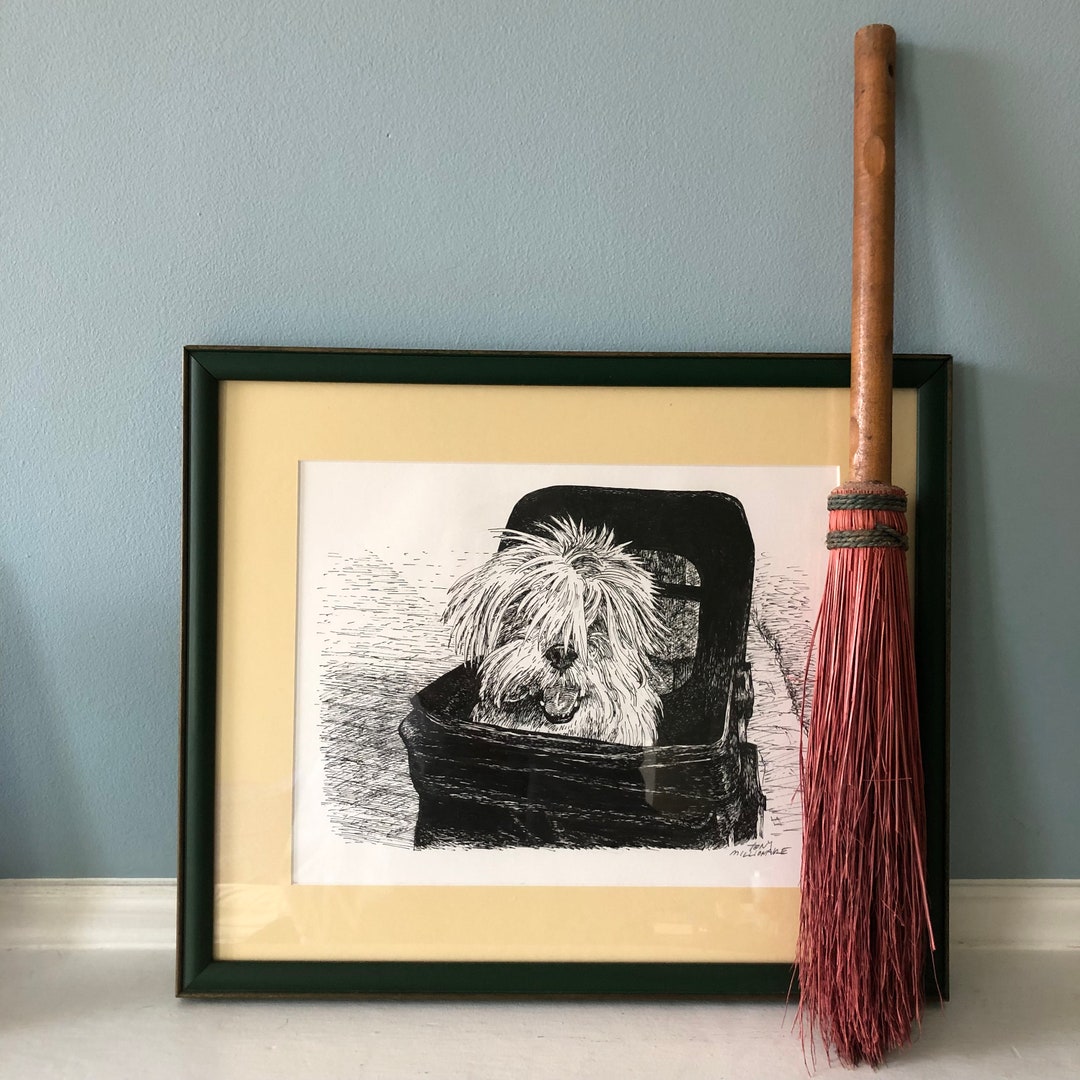 Vintage Hearth Broom Fireplace Whisk Handmade Etsy