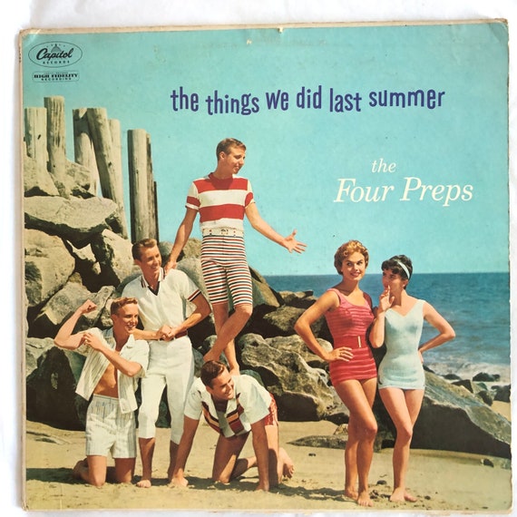 The Four Preps The Things We Did Last Summer Capitol 1958 Vintage Vinyl Record Album