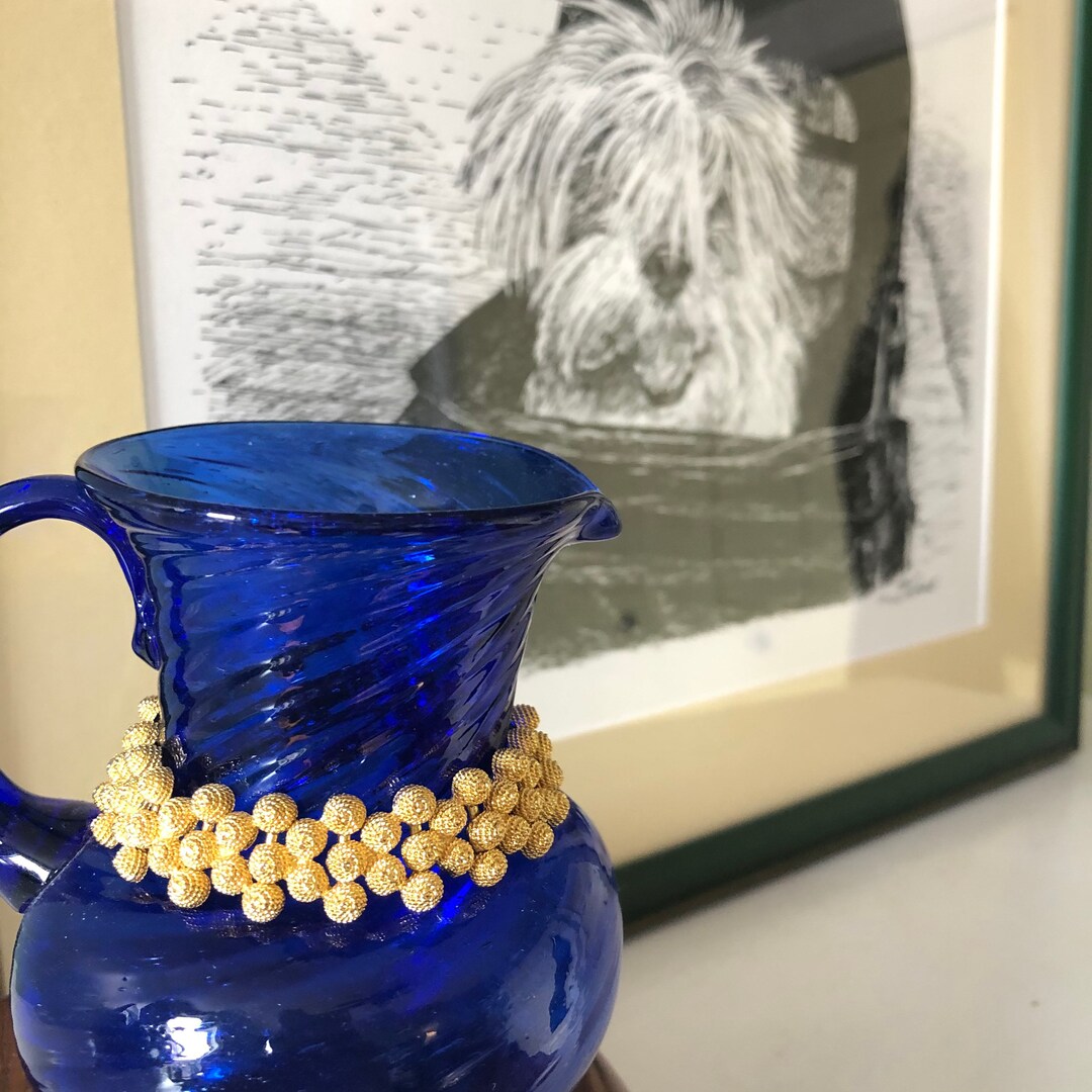 Vintage Fancy Gold Bracelet Etsy